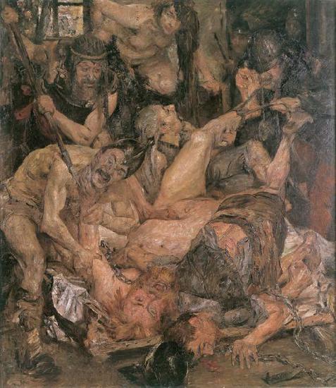 Lovis Corinth Die Gefangennahme Simsons